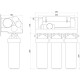 Система зворотного осмосу OasisPro, насос + ПЛАСТ. бак, мінералізатор BSL03M-RO-75 - OasisPRO