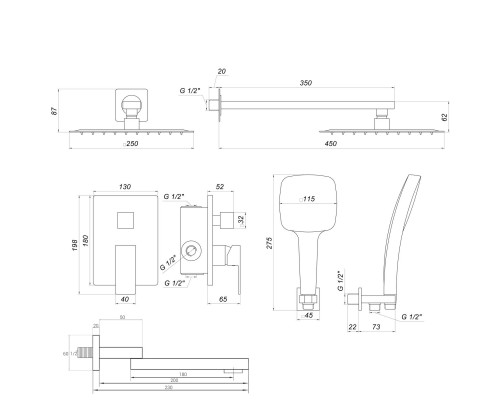 Душова система Globus Lux SMART GLM-305N - Globus Lux