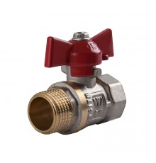 Кран шаровый прямой WATER VALVE 1/2″ НВ КБ NV-V Q002