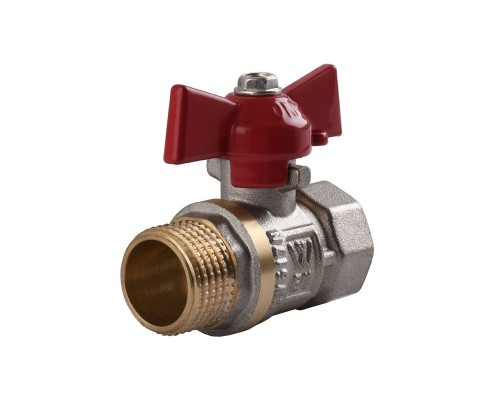 Кран шаровый прямой WATER VALVE 1/2″ НВ КБ NV-V Q002