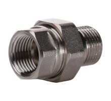 Сгон-американка прямой PROFESSIONAL 1 1/4″ НИКЕЛЬ QP160