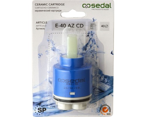 Картридж SEDAL E-40 AZ CD D40 - SEDAL