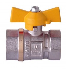 Кран кульовий прямий WATER VALVE 1/2″ ВВ ЖБ NV-V Q001