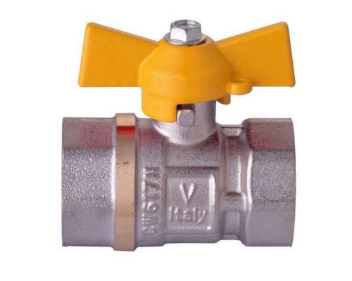 Кран кульовий прямий WATER VALVE 1/2″ ВВ ЖБ NV-V Q001 - Quality Professional