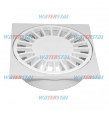 Трап 100*100 мм, нижнє відведення Ø50, пластиковий ″Waterstal″ (YS 400)