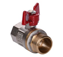 Кран кульовий прямий Q PROFESSIONAL    3/4″ ЗВ КБ PN40 QP152