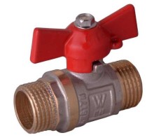 Кран кульовий прямий WATER VALVE 1/2″ ЗЗ КБ NV-V Q022