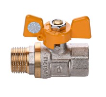 Кран кульовий прямий Q PROFESSIONAL 1/2″ ЗВ ЖБ PN40 QP152