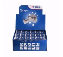 НАБІР Кран вентильний кутовий ARCO 1/2″х1/2″ ZENIT REGULA Z0912 30шт. VTQ005