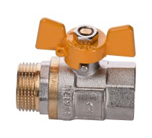 Кран кульовий прямий Q PROFESSIONAL 3/4″ ЗВ ЖБ PN40 QP152