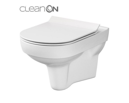 CET Cersanit 794 CITY NEW CLEAN ON подвесной з сиденьем дюропласт лифт SLIM