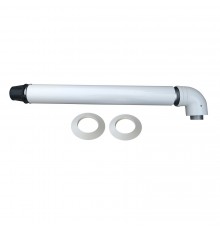 Димохід коаксиальный Ariston Coaxial Flue kit 60/100 750 мм, с коленом 71.MT7.00.03