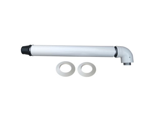 Димохід коаксиальный Ariston Coaxial Flue kit 60/100 750 мм, с коленом 71.MT7.00.03