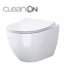 CET В246 ZEN CLEAN ON підвісний з кришкою дюропласт ліфт SLIM PL