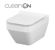 CET Cersanit В217 CREA CLEAN  ON SQUARE підвісний з кришкою дюропласт ліфт SLIM PL