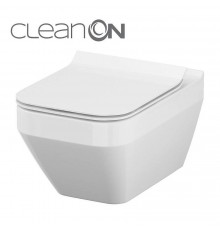 CET Cersanit В217 CREA CLEAN  ON SQUARE підвісний з кришкою дюропласт ліфт SLIM PL