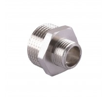 Ніпель SOLOMON 3/4″х1/2″ ЗЗ нікель 8208 N