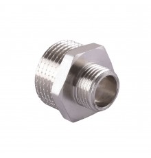 Ніпель SOLOMON 3/4″х1/2″ ЗЗ нікель 8208 N