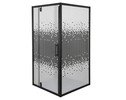 Душова кабіна квадратна без піддона MORAVA N90TB.Mosaic (N90B.Mosaic) BRAVO (1уп.) - BRAVO