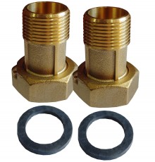 Комплект штуцерів 1″Вх3/4″З латунний LR543L OPTIMUM