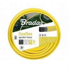 Шланг для поливу  SUNFLEX   1/2″ - 20м Bradas Польща жовтий WMS1/220