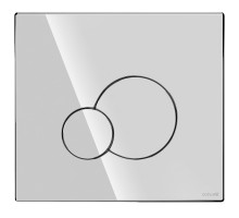 Кнопка BASE CIRCLE    хром глянец