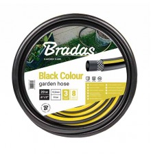 Шланг для поливу BLACK COLOUR 1/2″ 20м, Bradas Польща чорний WBC1/220