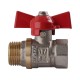 Кран шаровый прямой WATER VALVE 3/4″ НВ КБ NV-V Q002