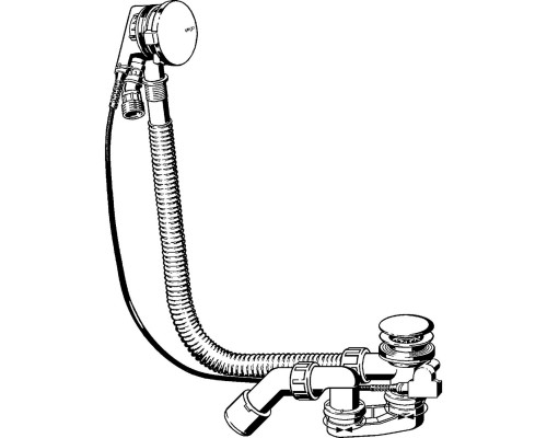 Слив-перелив Simplex Trio Visign MT5 VIEGA 728014