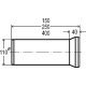Патрубок для унітазу 400мм пластик Ø110 VIEGA 101831 - VIEGA
