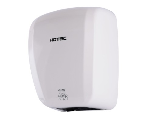 Сушарка для рук HOTEC 11.231 ABS White сенсорна, корпус пластик білий (220В ,1800Вт) - HOTEC