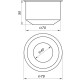 Редукція гумова VSplast 70/40 (чорна) - VSplast