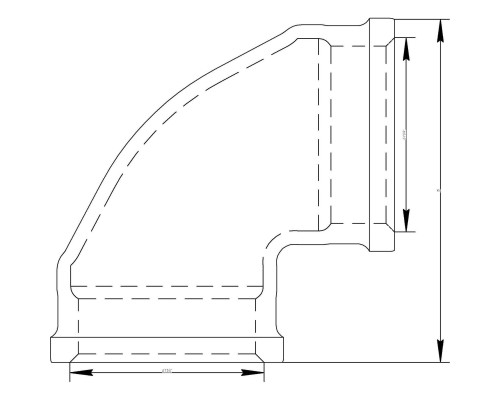 Кутник VIEGA 3090 1 1/4″ ВВ (269210) - VIEGA