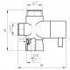 Кран ″Ранок″ Globus Lux NMV-108 євро перемикач SUS 304 - Globus Lux