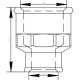 Муфта VIEGA 3240 1/2″х1/4″ ВВ (318031)