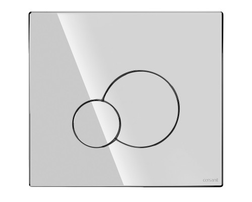 Кнопка BASE CIRCLE хром глянец