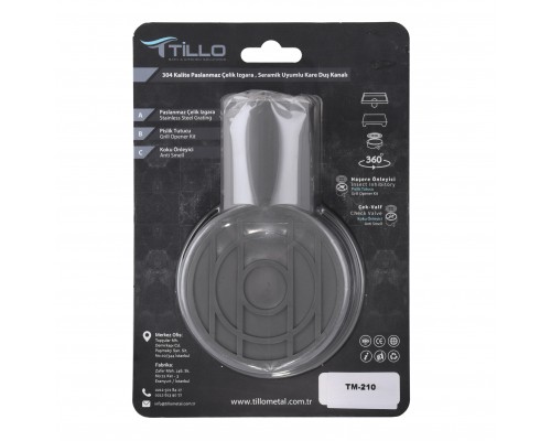 Трап душовий TILLO TM210 10х10см - TILLO