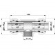 Соединение зажимное тройное с внутренней резьбой DN32(39,3-43,1 мм) х 1 1/4″ TK AGAflex