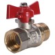 Кран шаровый прямой WATER VALVE 1/2″ НВ КБ NV-V Q002