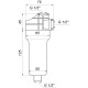 Фильтр-колба универсальная (полифосфатная соль) Bіо+ systems SL35, 1/2″