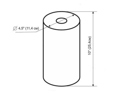 Картридж поліпропіленовий Bio+ systems PP-10L (20 мкм) BigBlue 10″ - Bio+ Systems