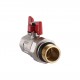 Кран кульовий прямий з американкою WATERVALVE Q003 NV-V343 3/4″ ЗB - Quality Professional