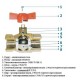 Кран кульовий з фільтром для водоміра SOLOMON 1/2″ 8031 - Solomon