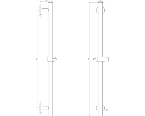 Душова стійка Globus Lux SUS-1106 - Globus Lux