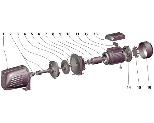 Насос відцентровий Optima JET150 PRIME 1,5кВт - Optima