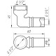 Кутник із внутрішньою різьбою прес APE ITALY AP 152 1/2″х16 - APE