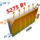 Радіатор сталевий панельний KALDE 22 бок 600х2000 - KALDE