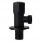 Кран кульовий кутовий Professional 1/2″X1/2″ NV-QP888 BLACK - Quality Professional