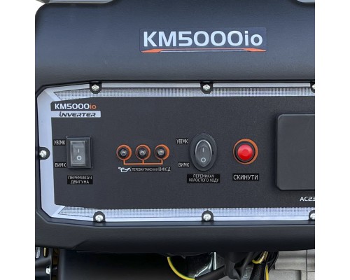 Генератор бензиновий інверторний KEMAGE KM5000io-1 - KEMAGE