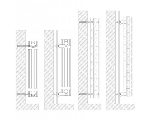 Радіатор біметалевий секційний QUEEN THERM 500/100 UNIVERSAL (кратно 10) - QUEEN THERM